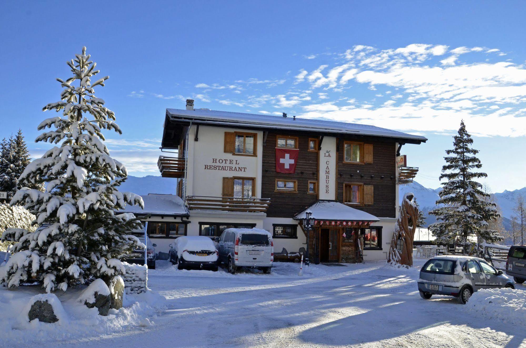 Hotel La Cambuse Les Collons Exterior foto